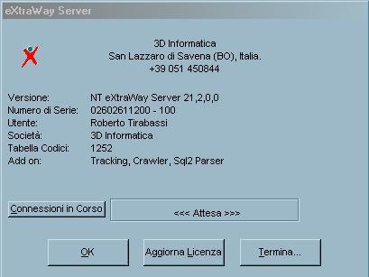 Stato del Server