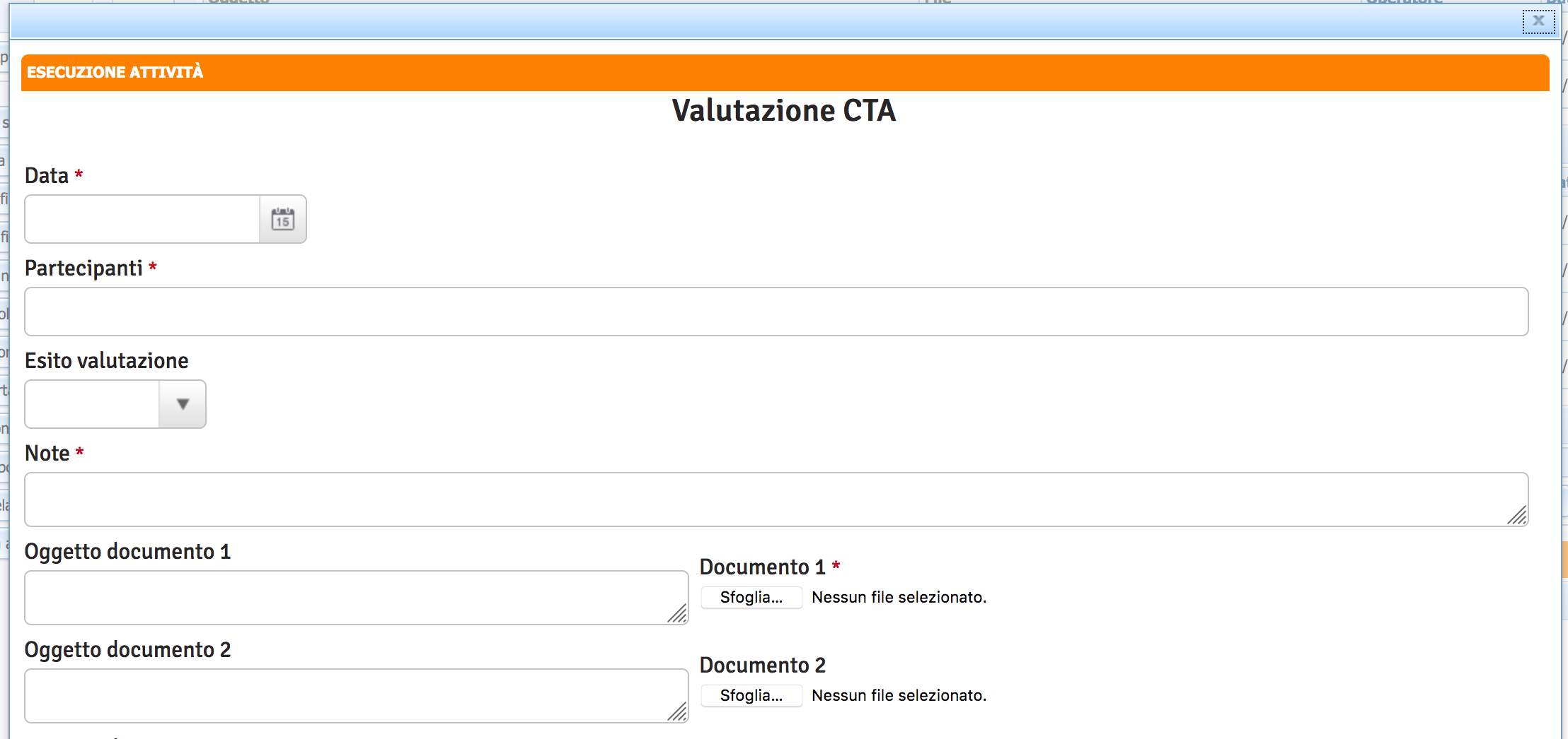 Valutazione CTA