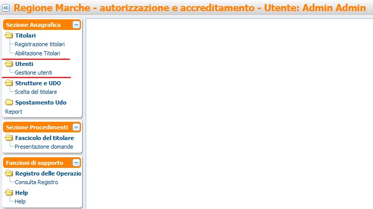 Gestione Utenti