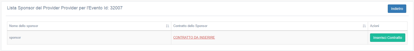 Allega Contratti Sponsor