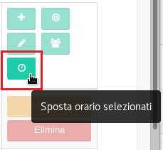 Sposta orario selezionati