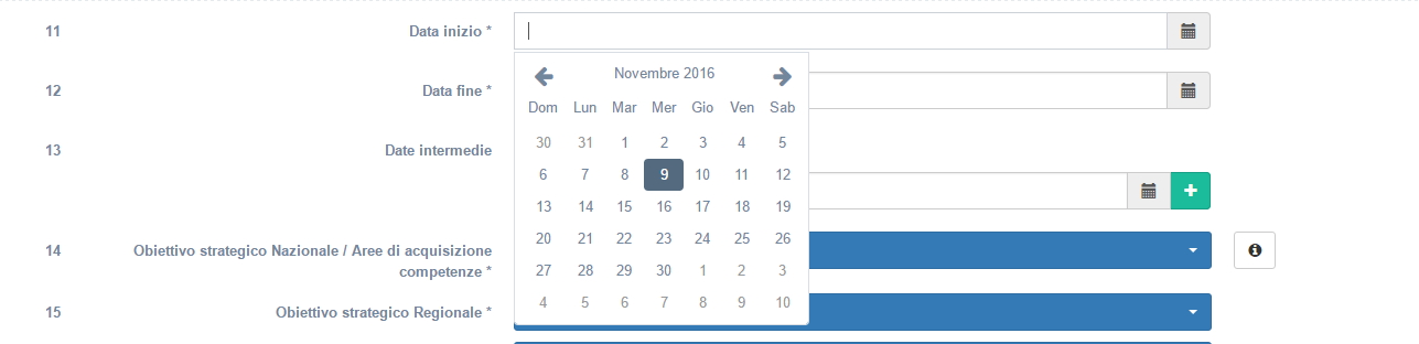 Sezione1- campi Data