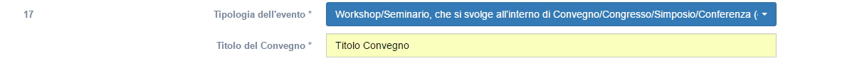 Workshop/Seminario, che si svolge all'interno di Convegno/Congresso/Conferenza (con meno di 100 partecipanti)