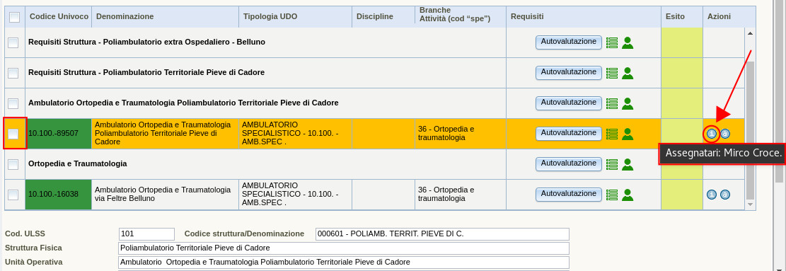 Assegnatari Regione