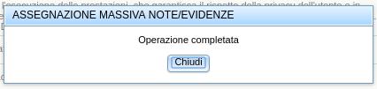 Termine operazione copia/incolla