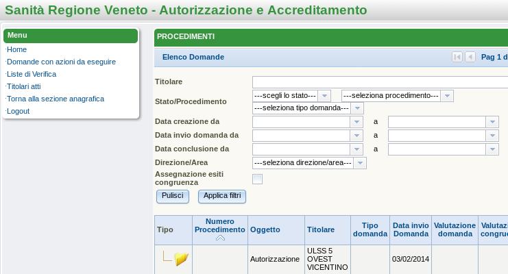 Home Domanda Regione