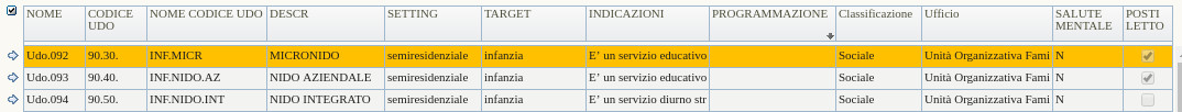 Dettaglio campi tipo UDO 22