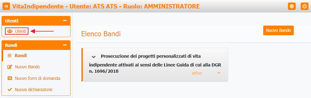 Elenco utenti