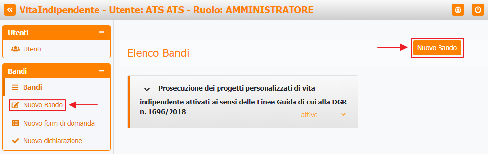 Nuovo bando