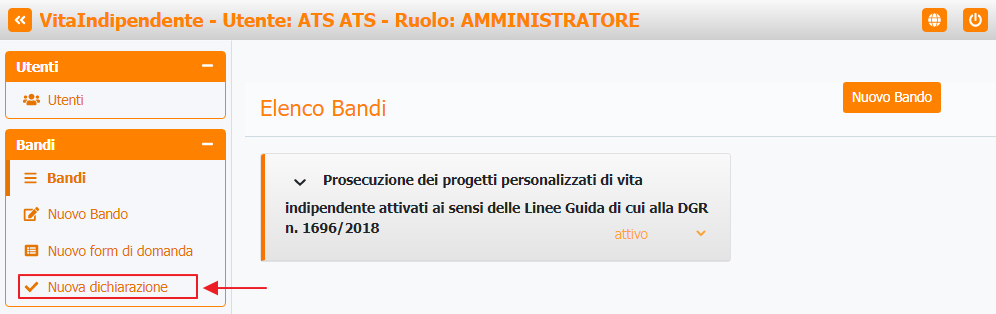 Nuova dichiarazione
