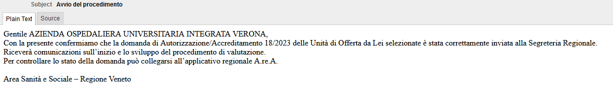  Mail per Titolare - Avvio Workflow 2