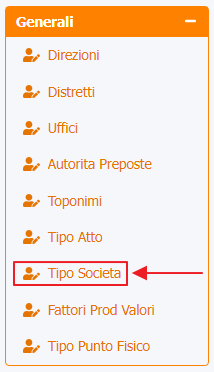 Voce Tipo Società