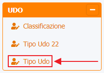 Voce Tipo UDO