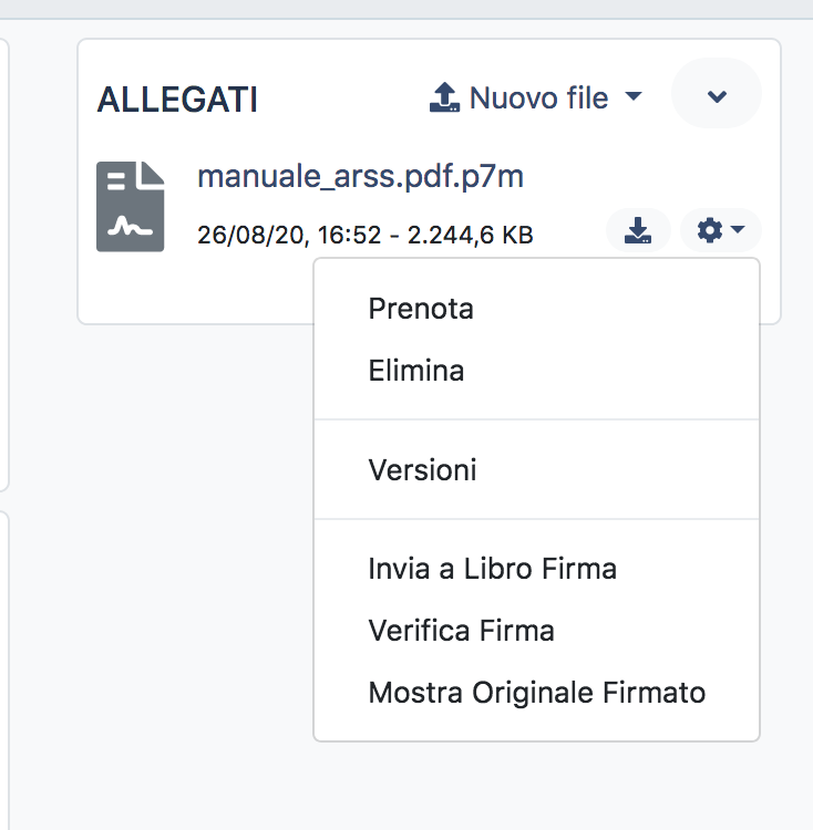 Verifica firma