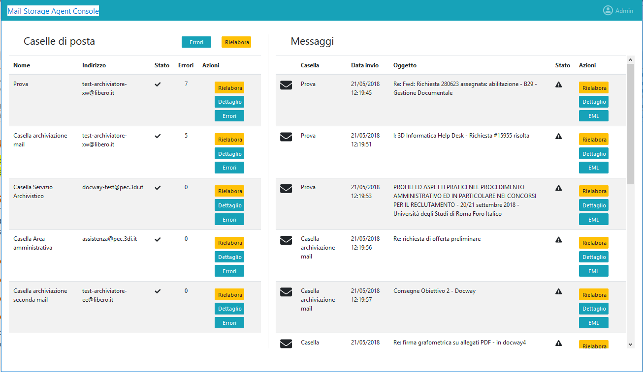 Home Page Console MSA