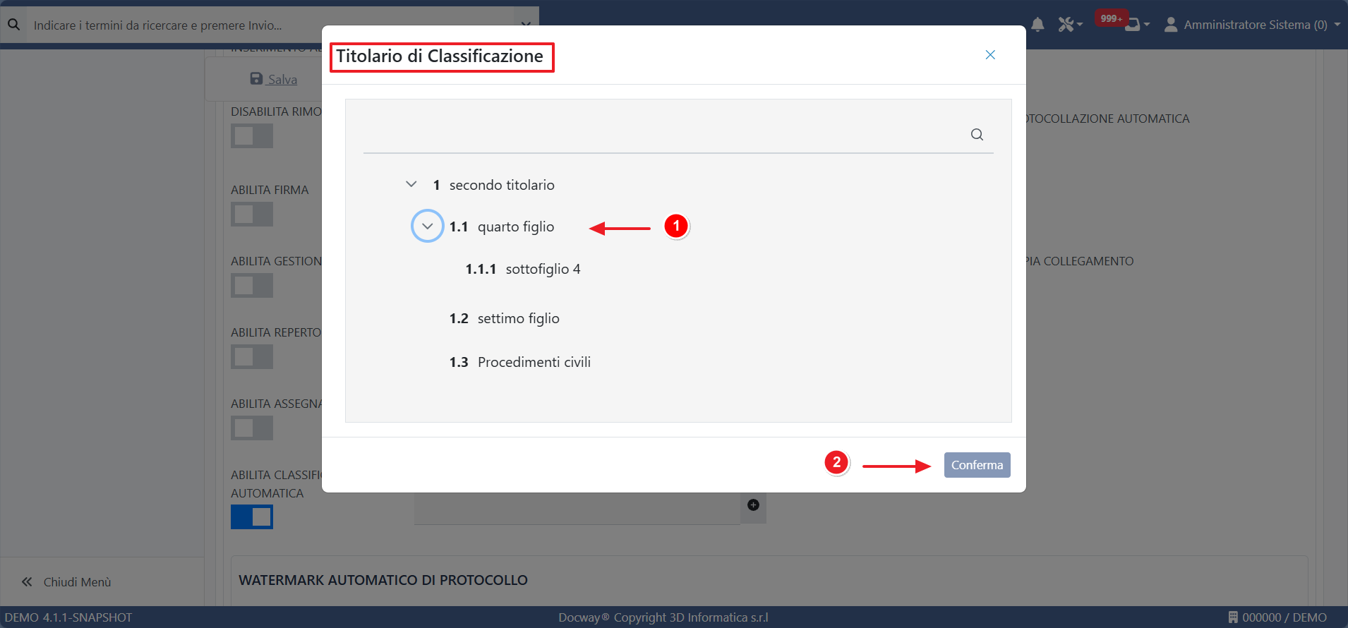 titolario di classificazione   titolario di classificazione